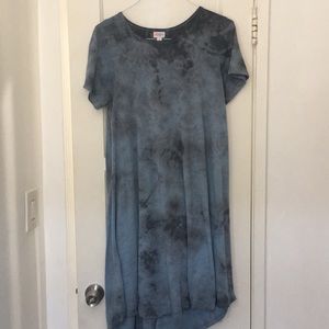 LuLaRoe Carly Acid Wash/TieDye